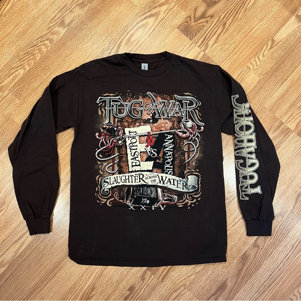 Tug of War Eastport v‎ Annapolis XXIV 2022 Long Sleeve Tee Medium